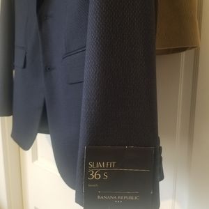 Navy Banana Republic Blazer